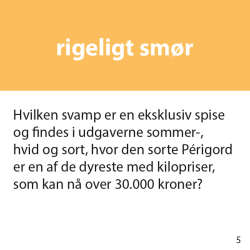 QUICKIE: rigeligt smr