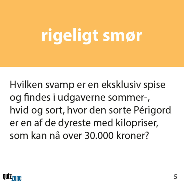 QUICKIE: rigeligt smr