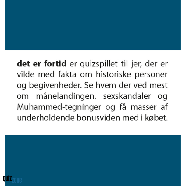 QUICKIE: det er fortid