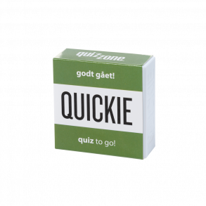 QUICKIE: godt get!