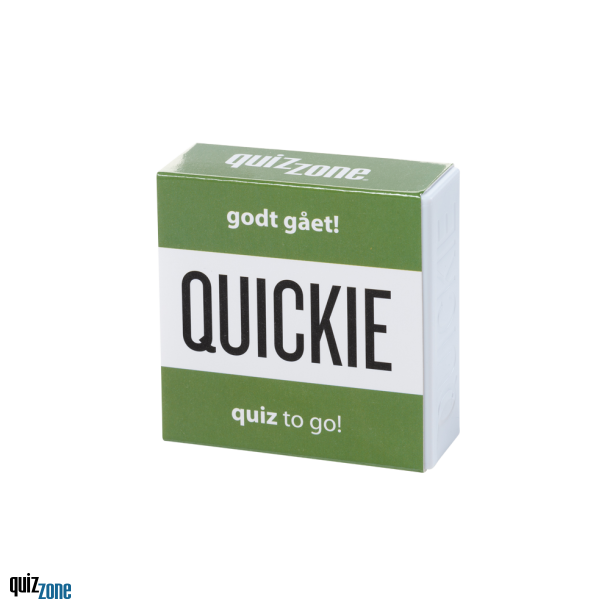 QUICKIE: godt get!