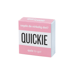 QUICKIE: sagde de virkelig det?