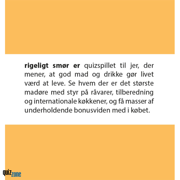 QUICKIE: rigeligt smr