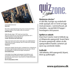 quizzone Stories