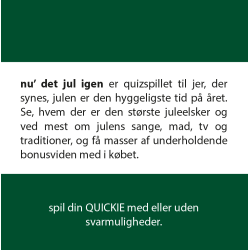 QUICKIE: nu' det jul igen
