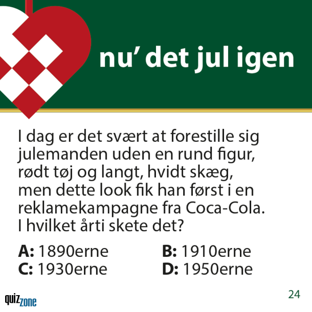 QUICKIE: nu' det jul igen